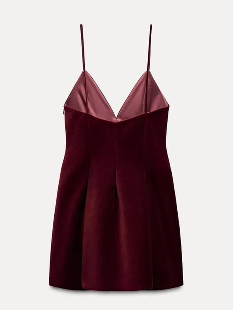 Sling Slim-Fit Mini Dress