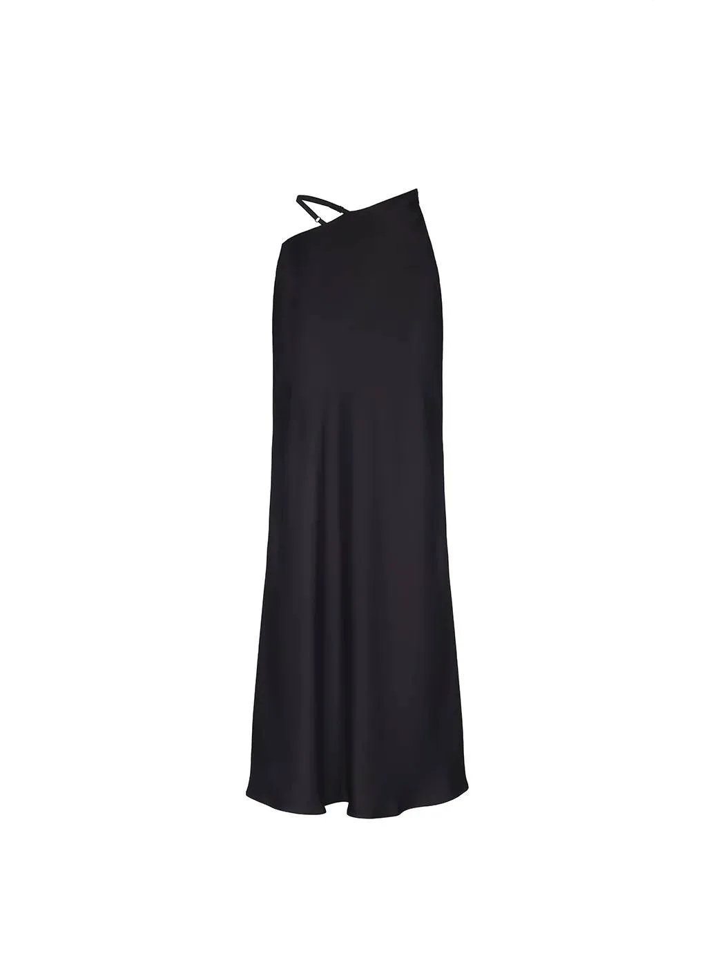 Irregular Slim-Fit Maxi Skirt