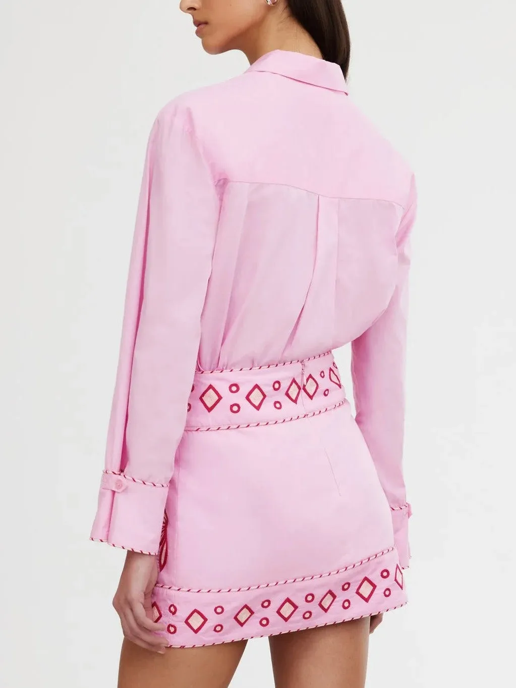 Fashion Western Embroidered Women's Casual Shirt