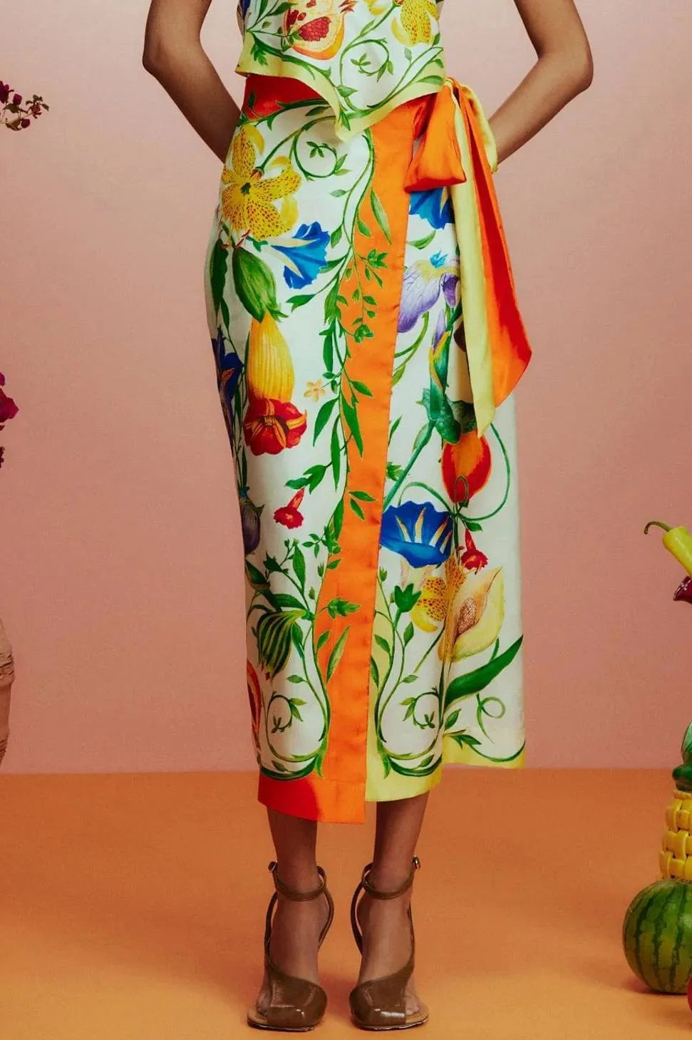 Unique Printed Set -Skirt