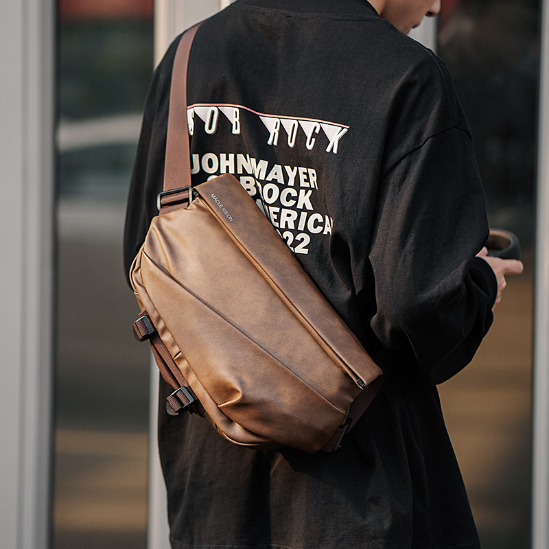 New Fashion Joker Tide Brand Functional Crossbody Bag