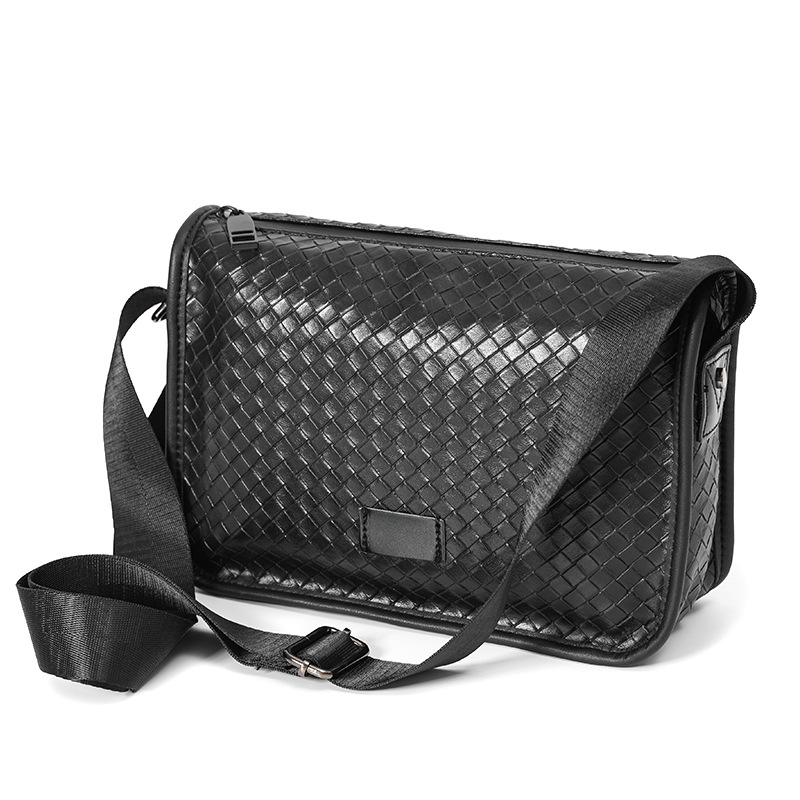 Fashion Men's Shoulder Printed Small Square Bag