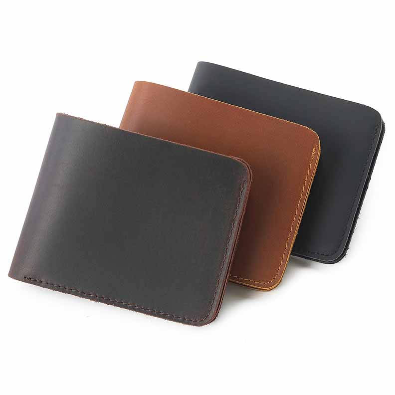 Cowhide Leather Men's Wallet