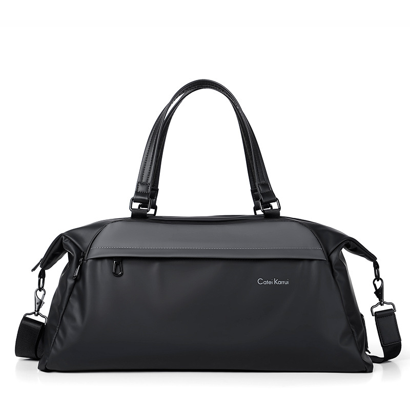 A Postage Casual Outdoor Men's Sports Fitness Bag Large Capacity Fashion Travel Bag Short-distance Luggage Bag Satchel