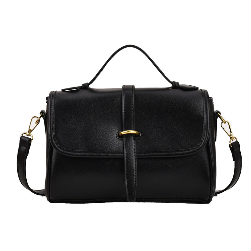 Soft Leather Tote Crossbody Bag