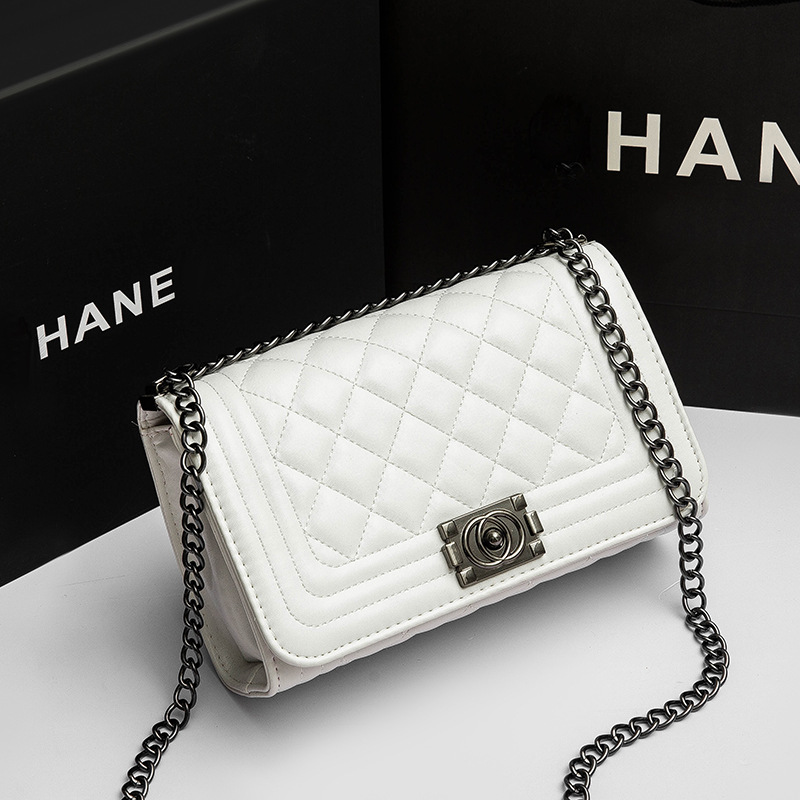 Leather Chain Bag Crossbody Bag