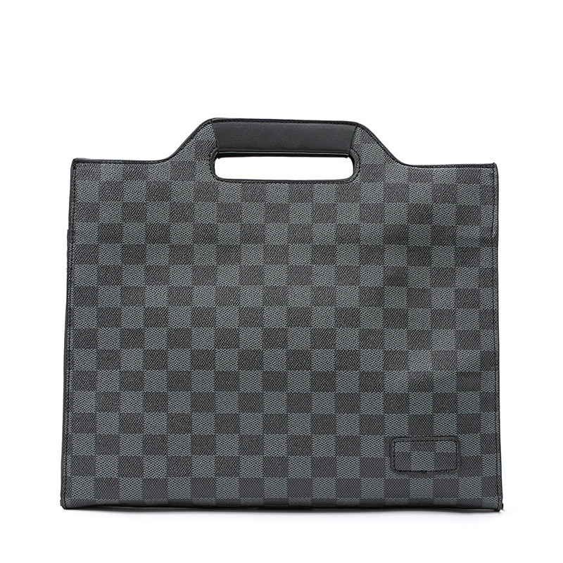 Fashion Classic Light Business Men's Casual Portable File Crossbody Bag