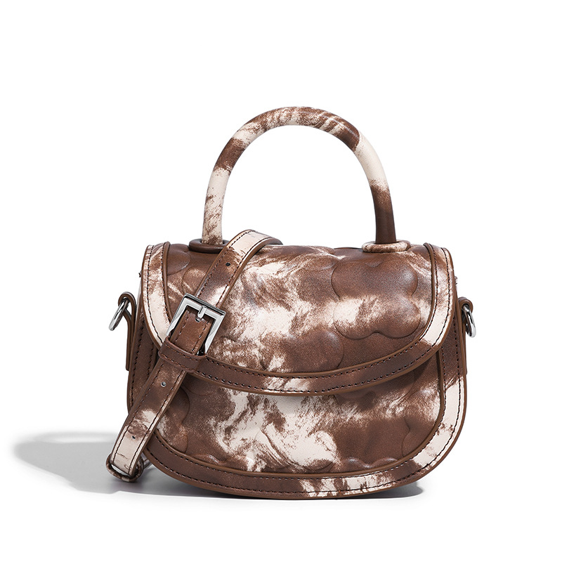 Small Popular Explosions Gradient Biscuit Portable Shoulder Messenger Bag