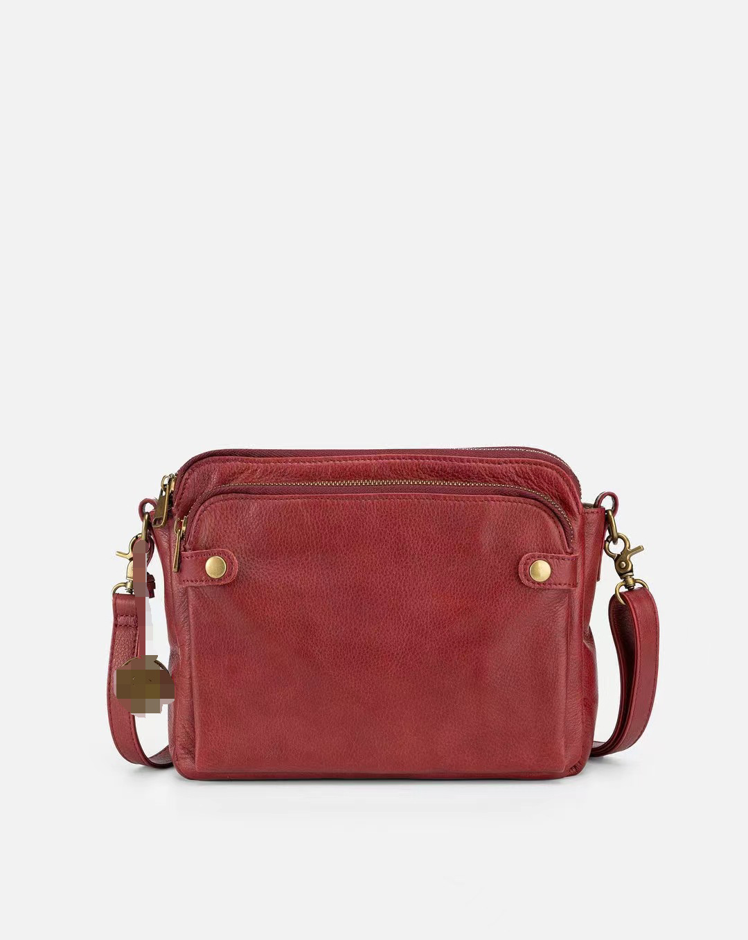 The Bali Three-Layer Leather Crossbody Shoulder & Clutch Bag