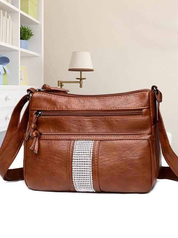 Retro Soft Leather Shoulder Bag
