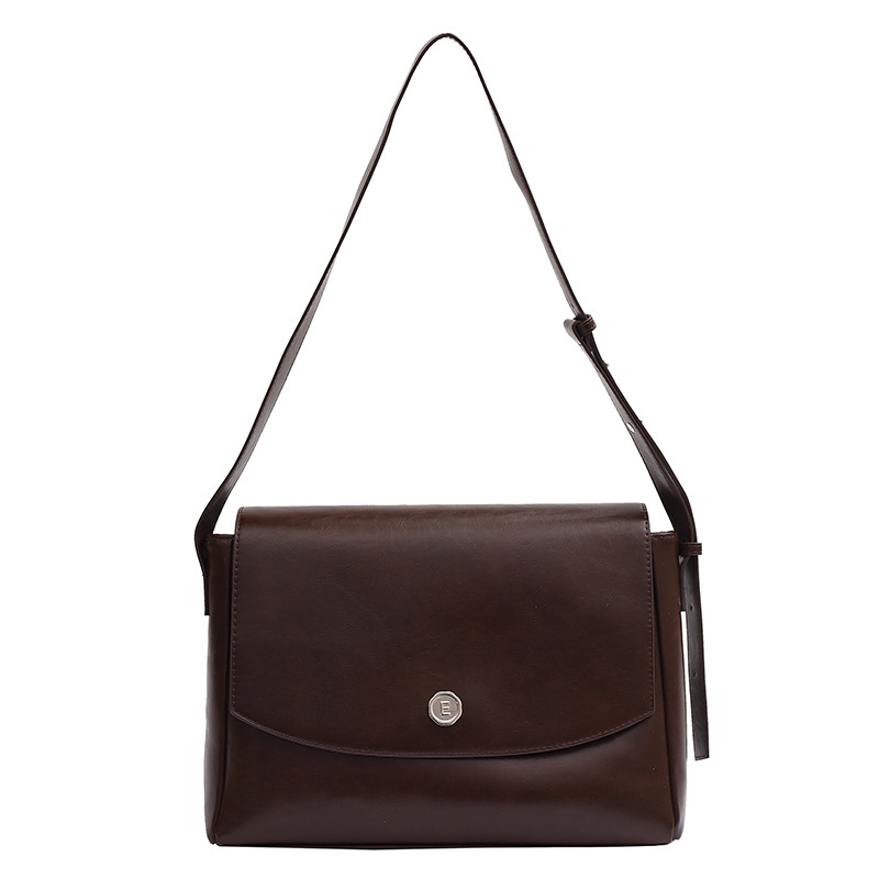 2023 New Niche Design Retro Large-capacity Briefcase