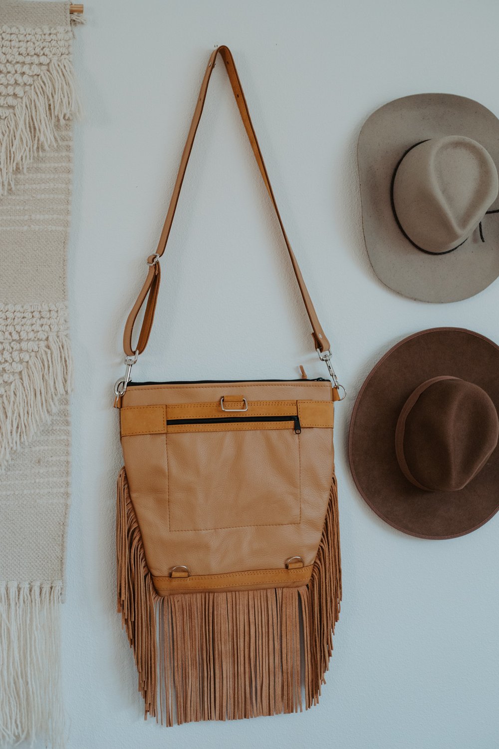 RESERVED CUSTOM LISTING - FRINGE BACKPACK PURSE IN ROCK POINT