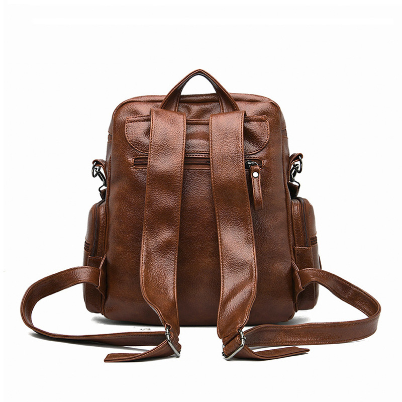 Women Backpack Shoulder Bag PU Leather Travel bag