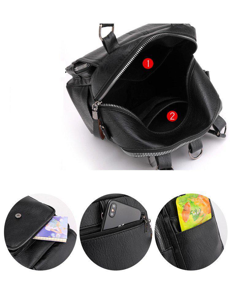 A variety of ways to carry women's large-capacity bags