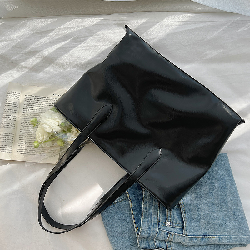 Commuter Large Shoulder Simple Tote Bag