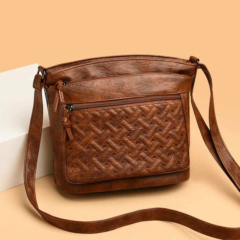 Crossbody Large-Capacity Embroidered Shoulder Bag