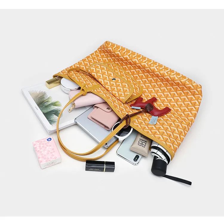 Large Capacity Fashion Commuter Two-piece Tote Bag