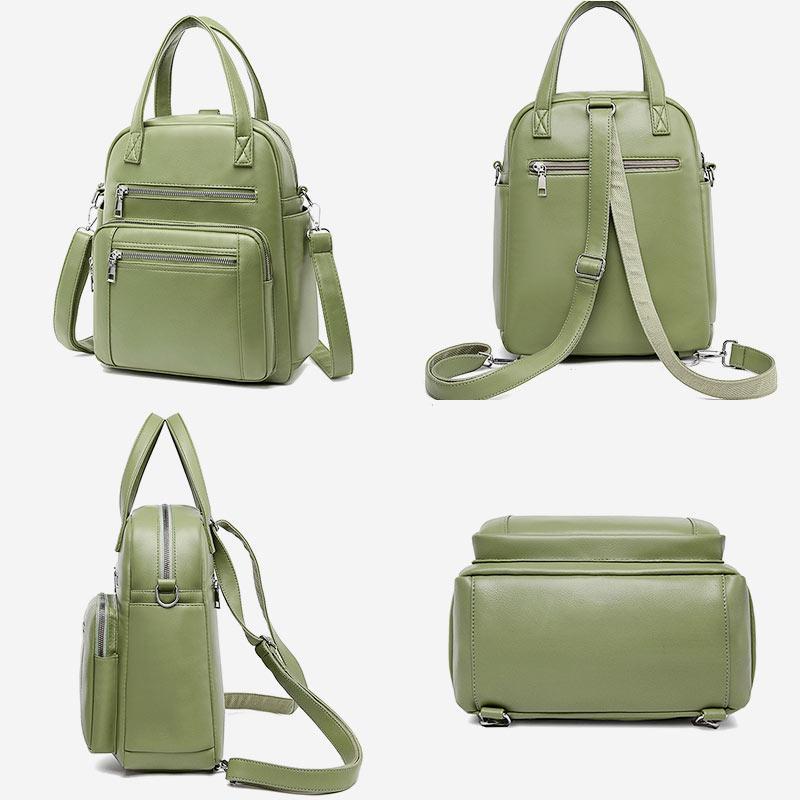 4 Way-use Classic Multi-pocket  Anti-theft Multifunctional CrossbodyBag