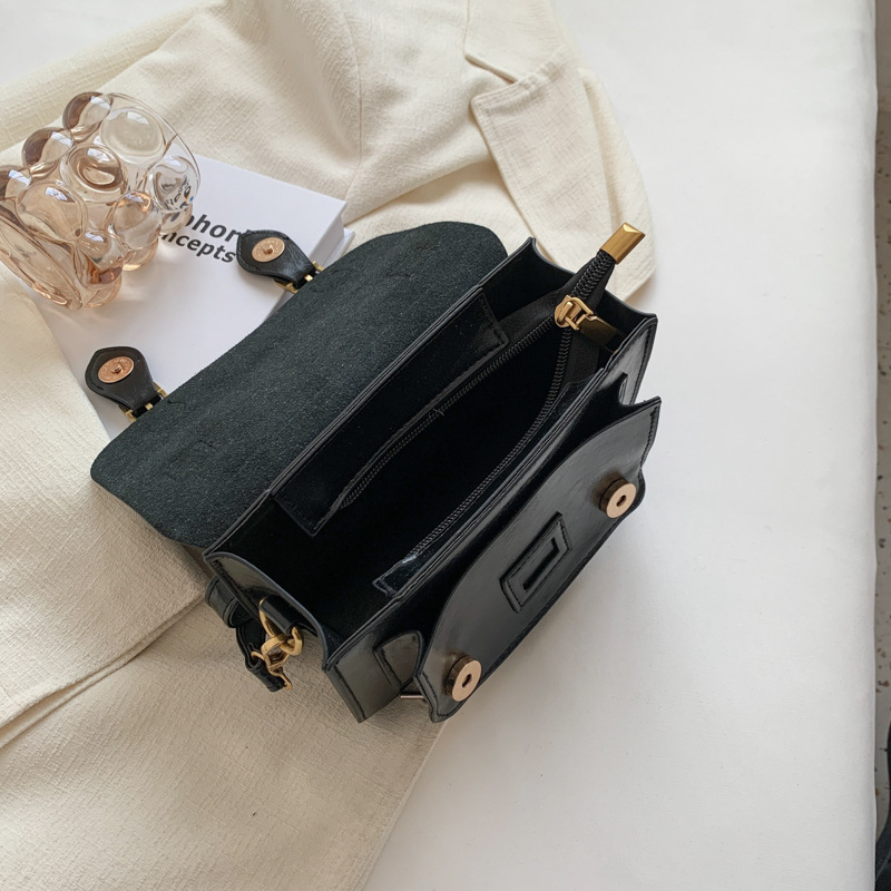 New Retro College Style Small Square Commuter Bag