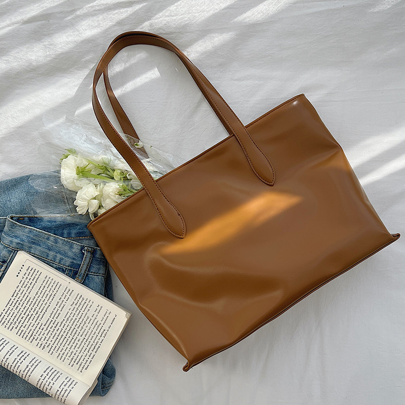 Commuter Large Shoulder Simple Tote Bag