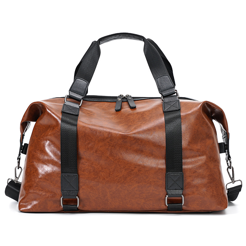 Casual Simple Men's Portable Travel Fitness Bag