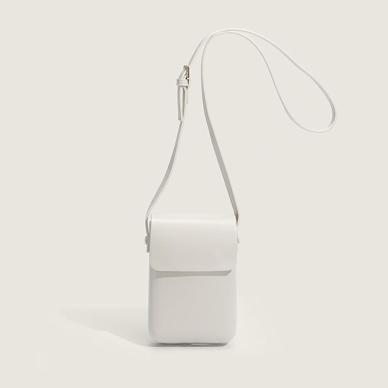 Small Crowd Joker Vertical Change Simple Mobile Phone Bag Box Bag Retro Female Texture Slung Bag