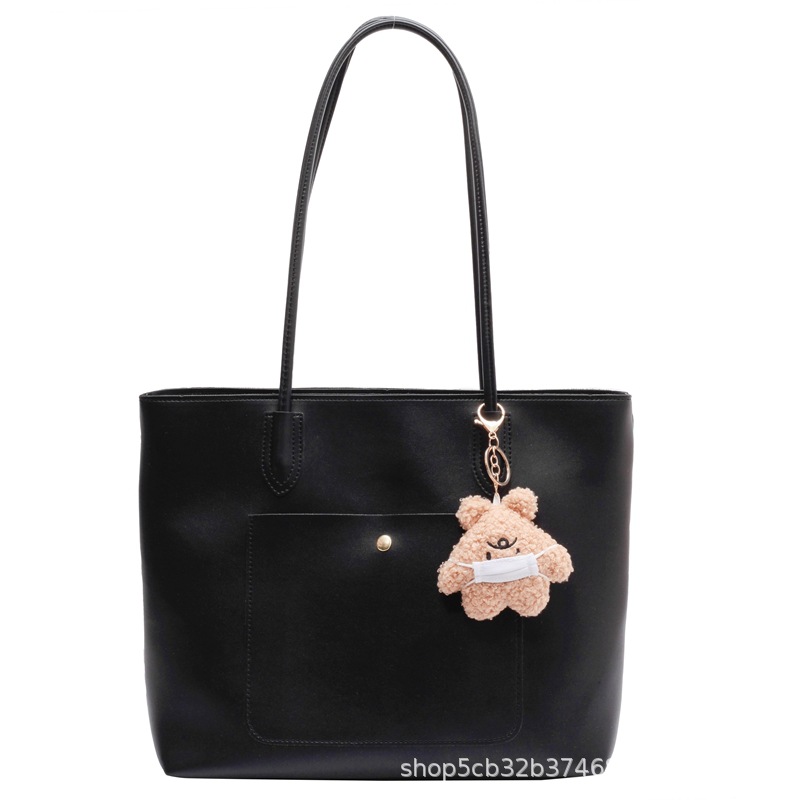 Tote Bag Women's Large Capacity Work Commuter Bag Texture Shoulder Bag