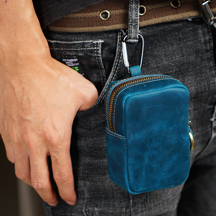 Original Cowhide Sports Mini Waist Bag