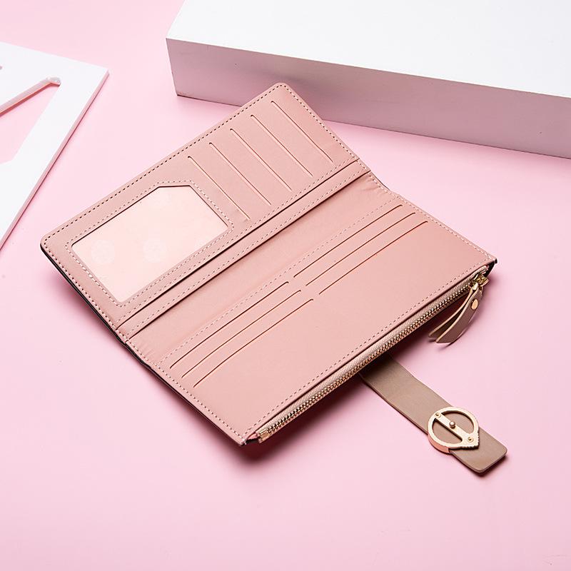 Wallet Long Girls New 2022 Zipper Embroidery Clutch Wallet Card Bag