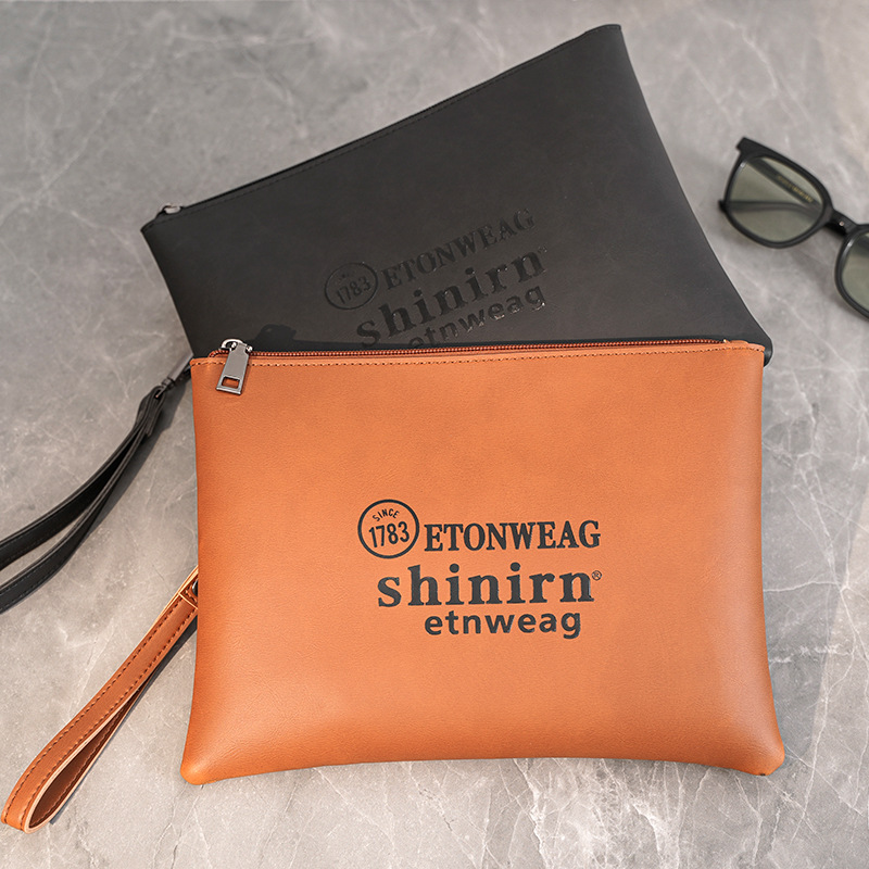 Men's High-capacity Fashion Casual Light Business Wristlet Bag