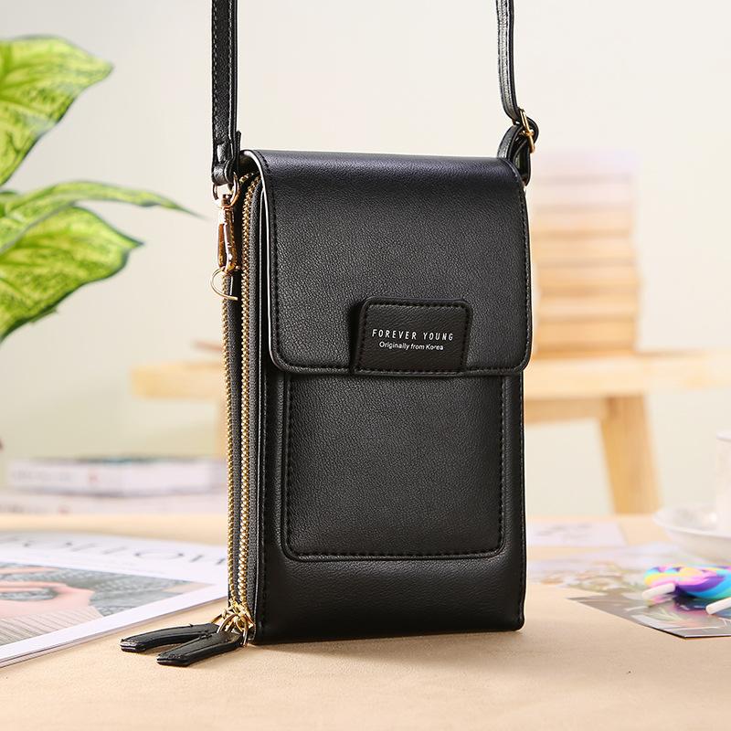 Touch screen phone bag female
