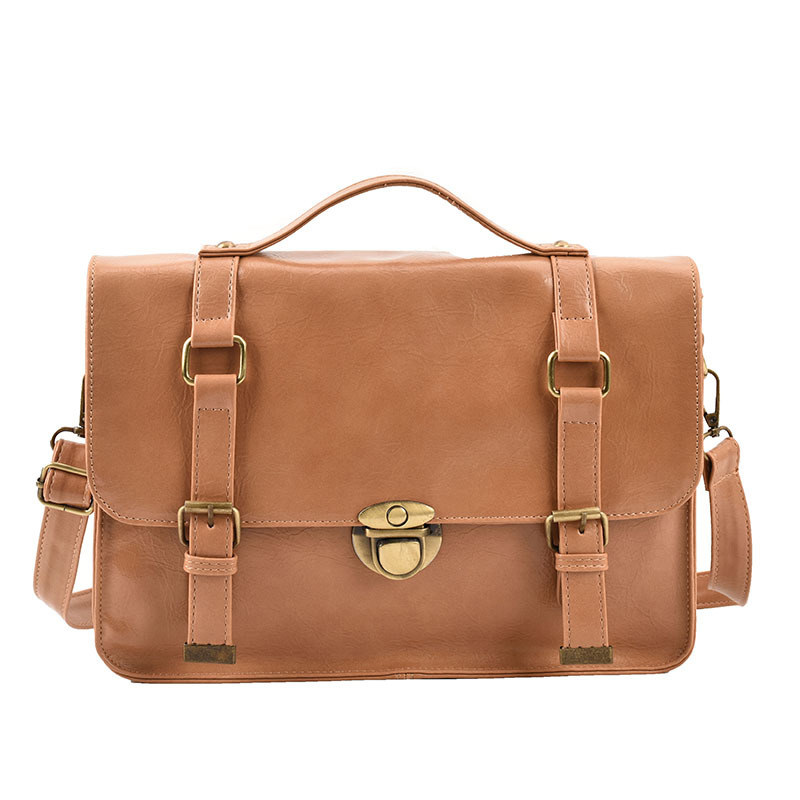 High Capacity Retro British Messenger Bag