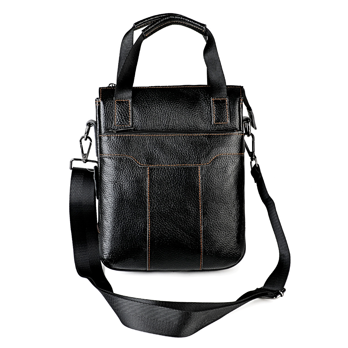 Top Layer Cowhide Large Capacity Men's Shoulder Bag Leather