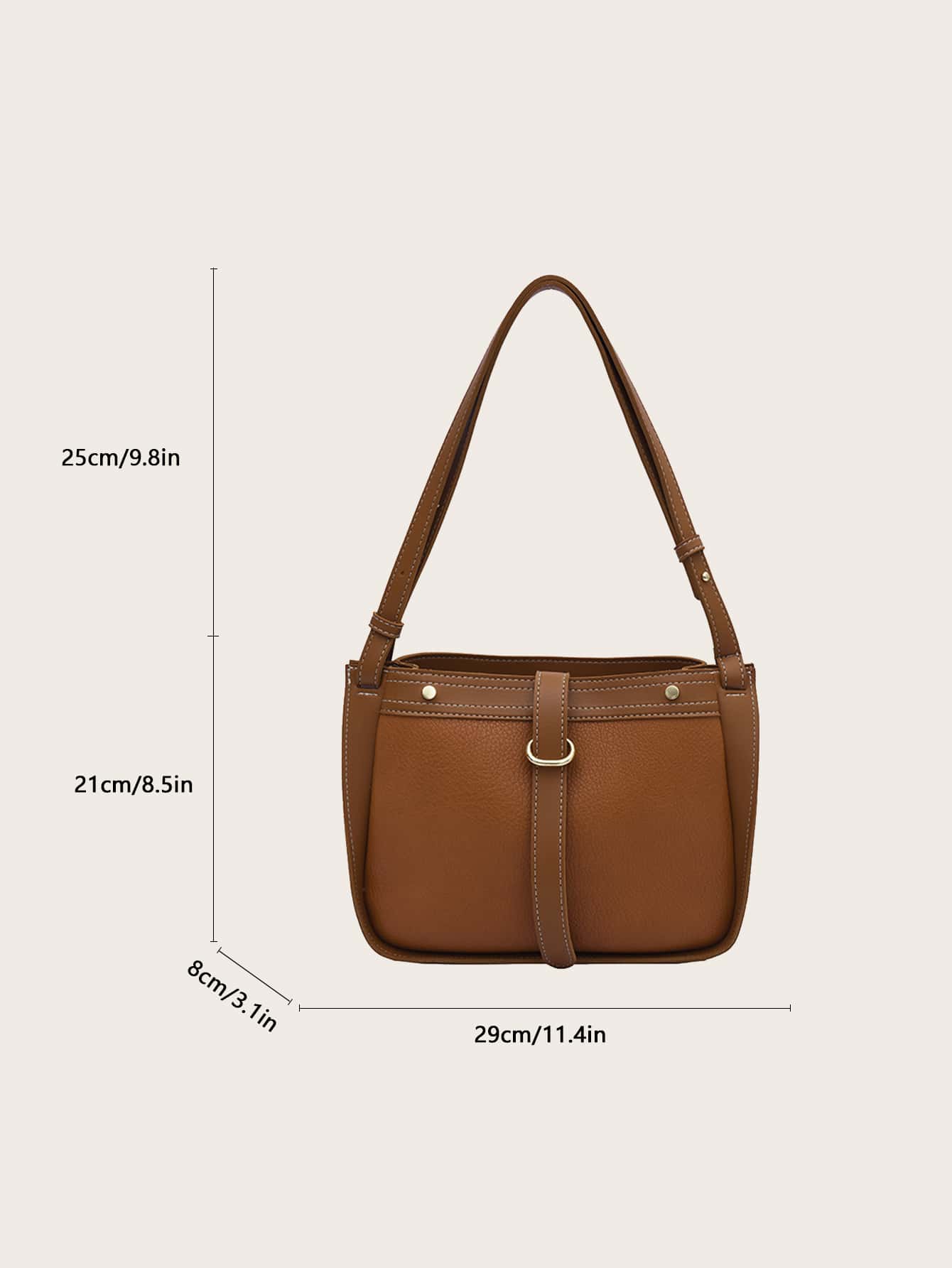 Minimalist Large Capacity Crossbody Bag