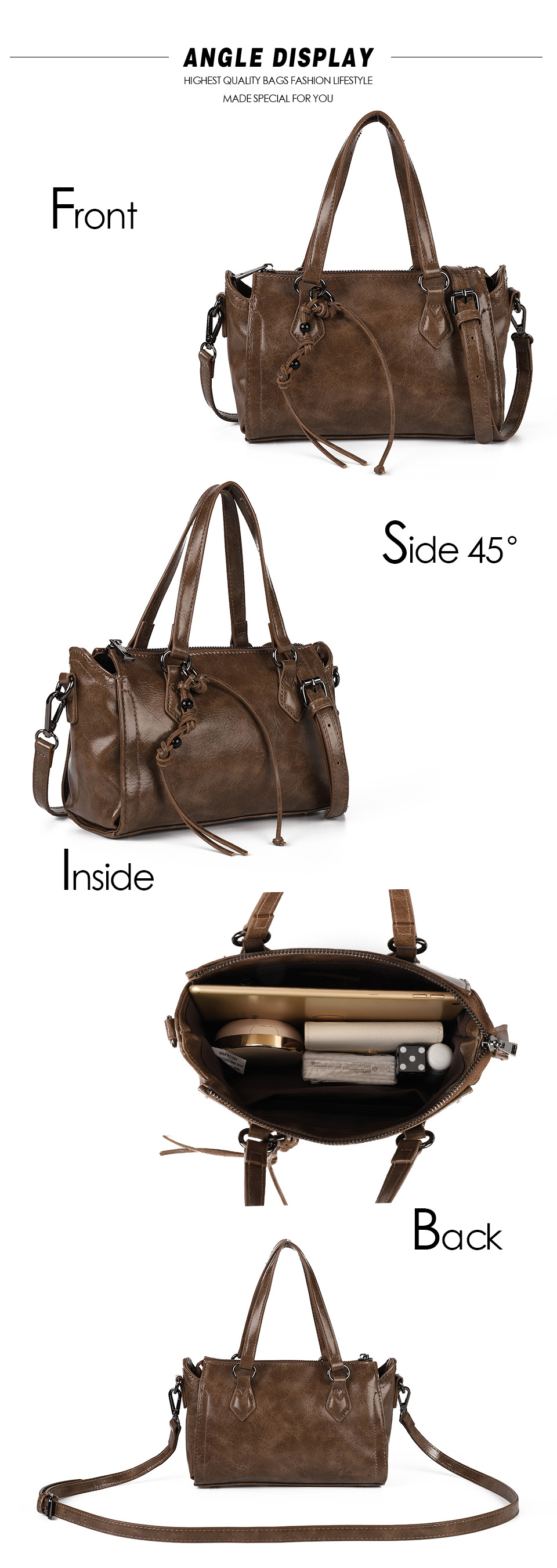 Commuter Fashion Ladies Shoulder Slung Small Bag