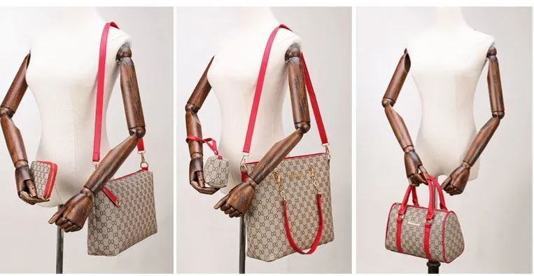 Large Capacity Fashion Commuter Six-piece Tote Bag