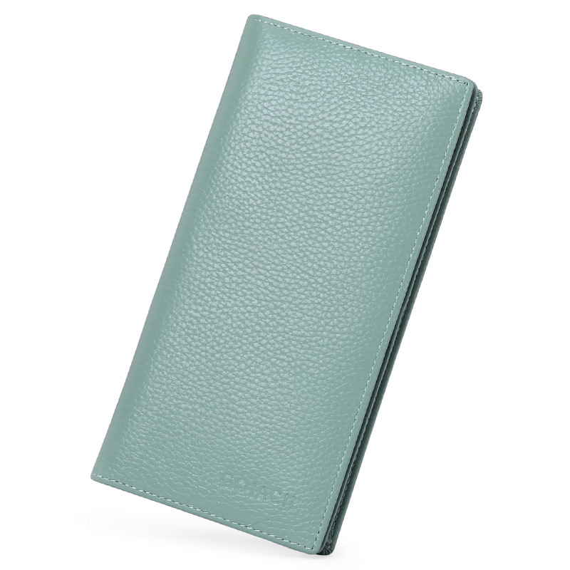 Anti-theft Brush Ladies Long Wallet Ultra-thin