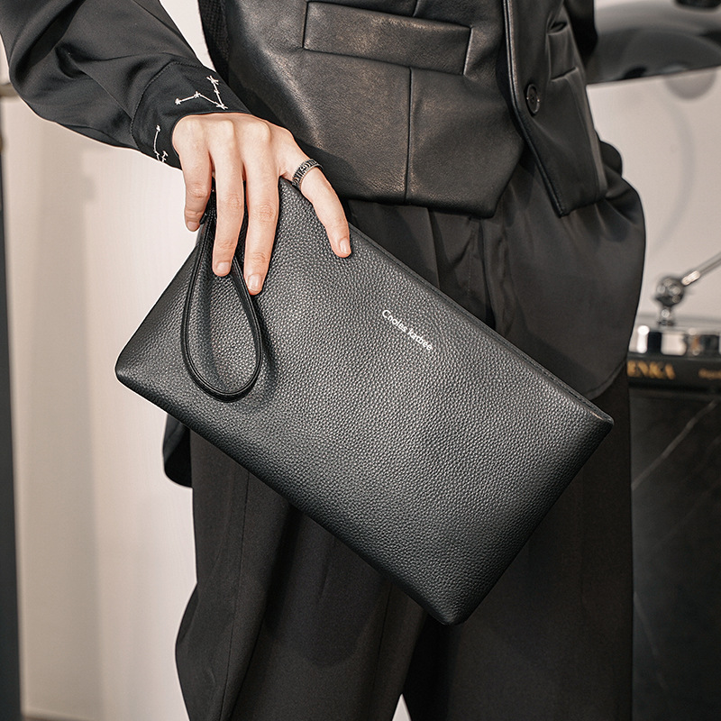 Large Capacity Fashion Men's Handheld Envelope Bag