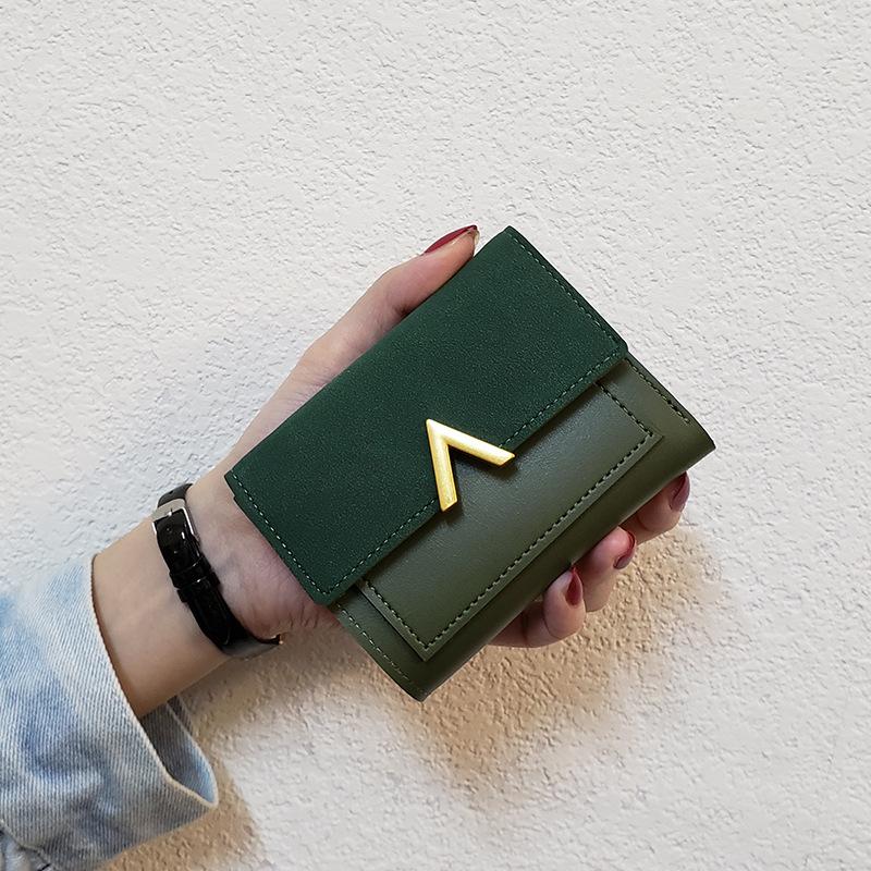 Women's fashion simple short all-match wallet