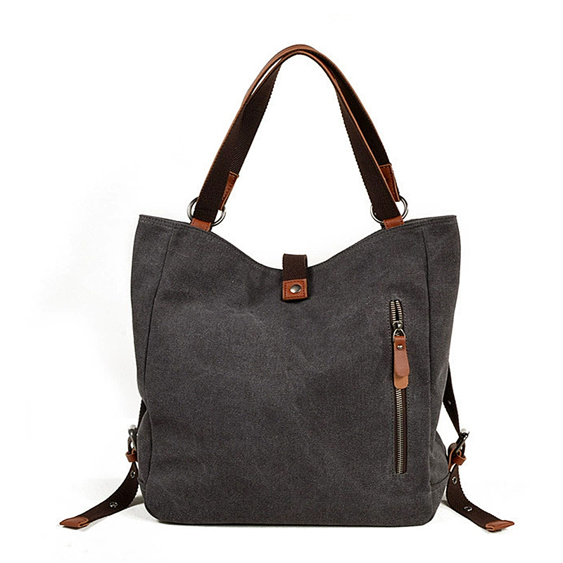 Multifunctional Canvas Shoulder Bag