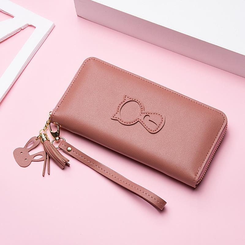 Wallet Long Girls New 2022 Zipper Clutch Fashion Wallet Card Bag