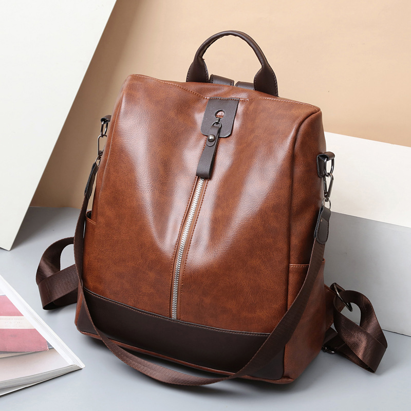 Fashion Simple Commuter Bag Large Capacity Shoulder Travel Backpack