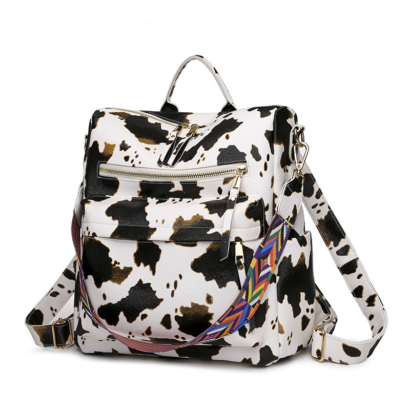 Multipurpose Design Backpack Purses Shoulder Bag PU Leather Travel bag