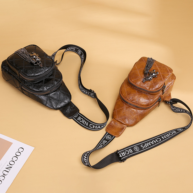 New Fashion Retro Large Capacity Ladies Shoulder Crossbody Bag