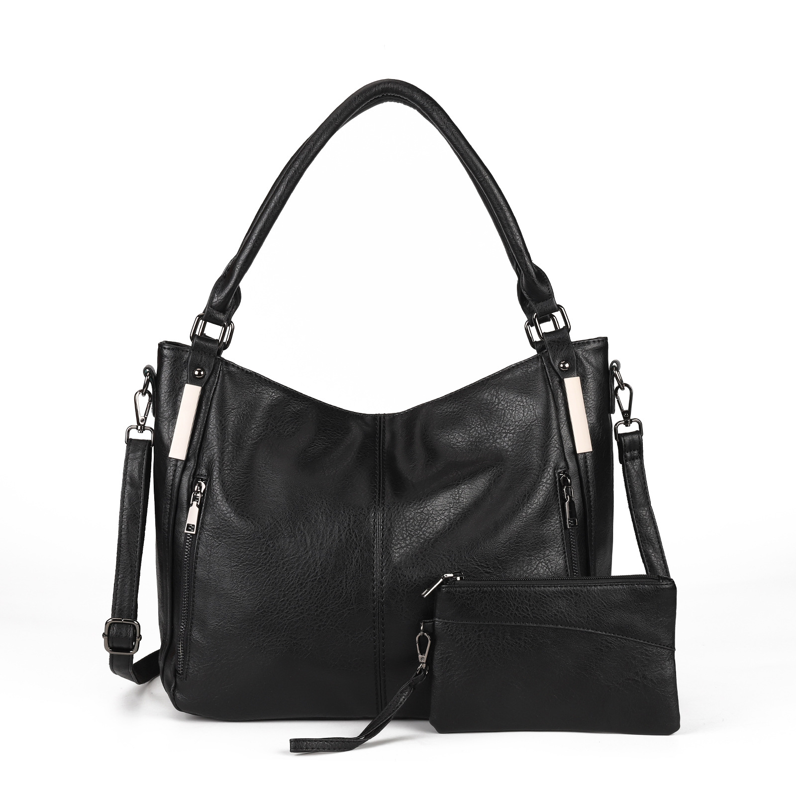 Premium Textured Ladies One-Shoulder Tote