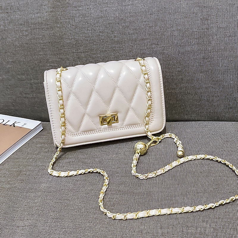 Single Shoulder Woven Chain Simple Single Shoulder Crossbody Bag