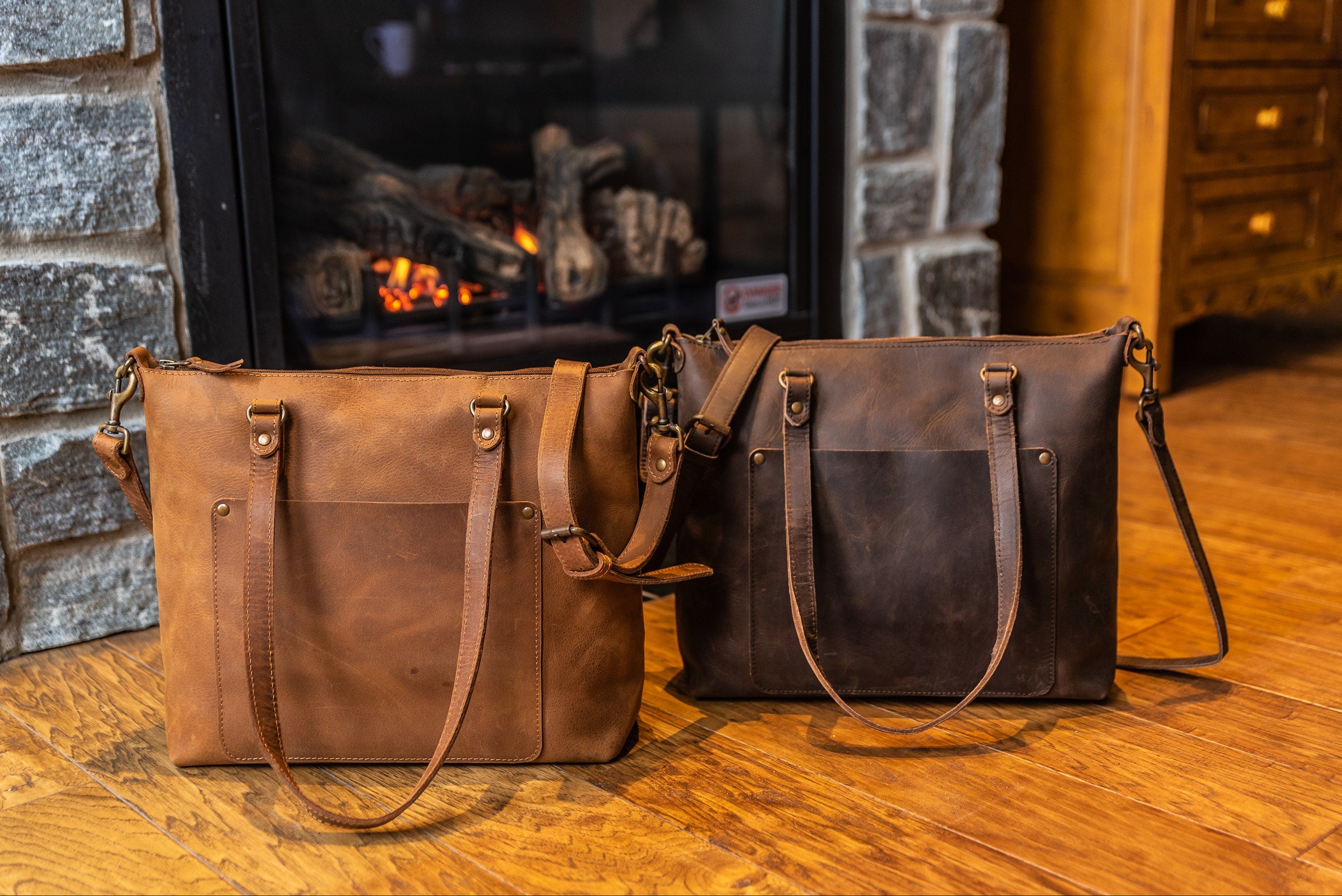 Limited Edition Leather Tote Bag