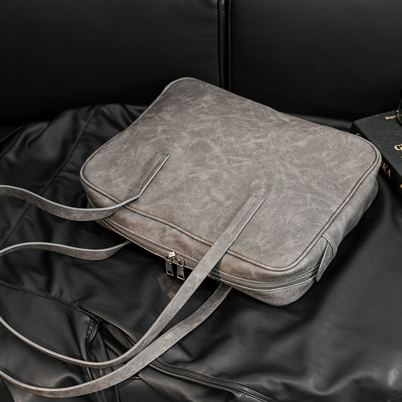 Light Business Men's Leisure Travel Shoulder File Bag