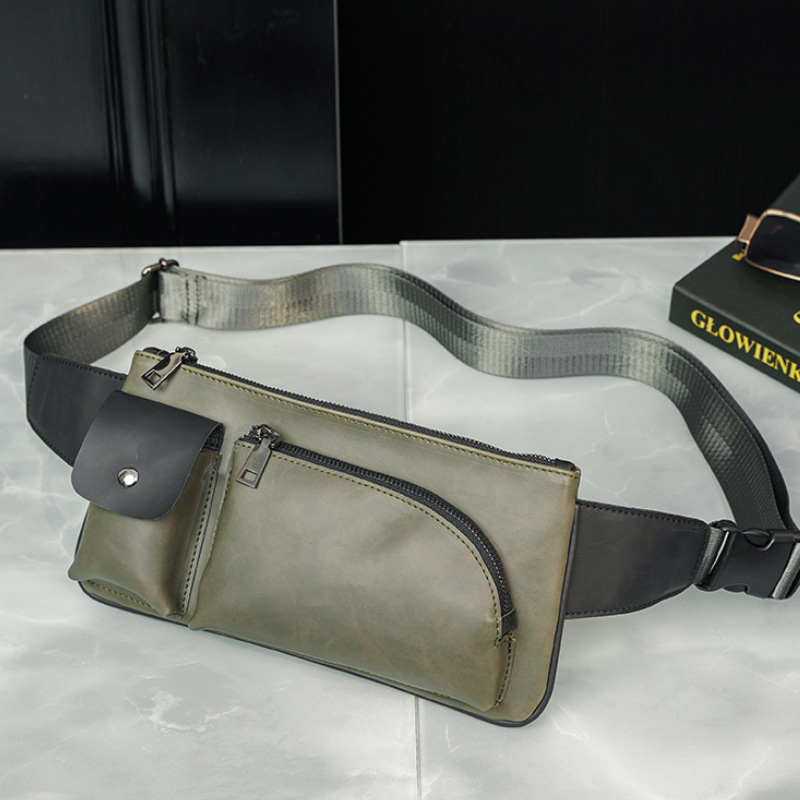 New Korean Version Of Men's Retro Sports Crossbody Bag