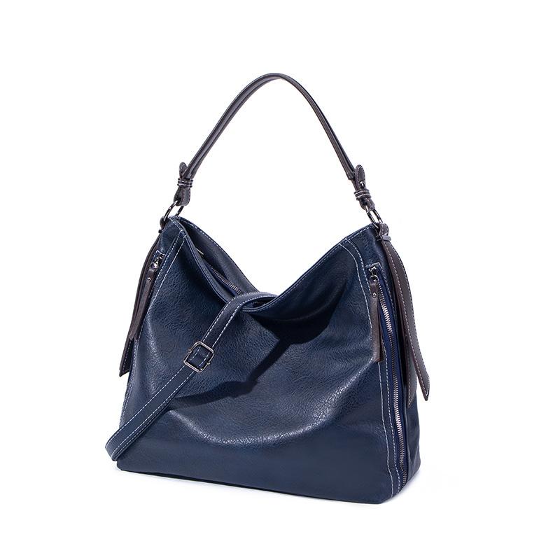 Women's Bag New Portable Women's Bag Casual Soft Leather Shoulder Fashion Diagonal Bag